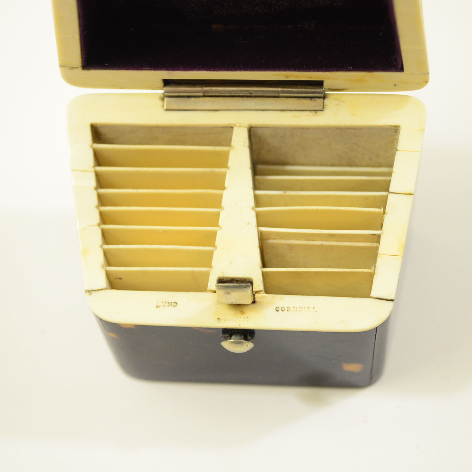 Thomas Lund Tortoise Shell and Ivory Card Holder