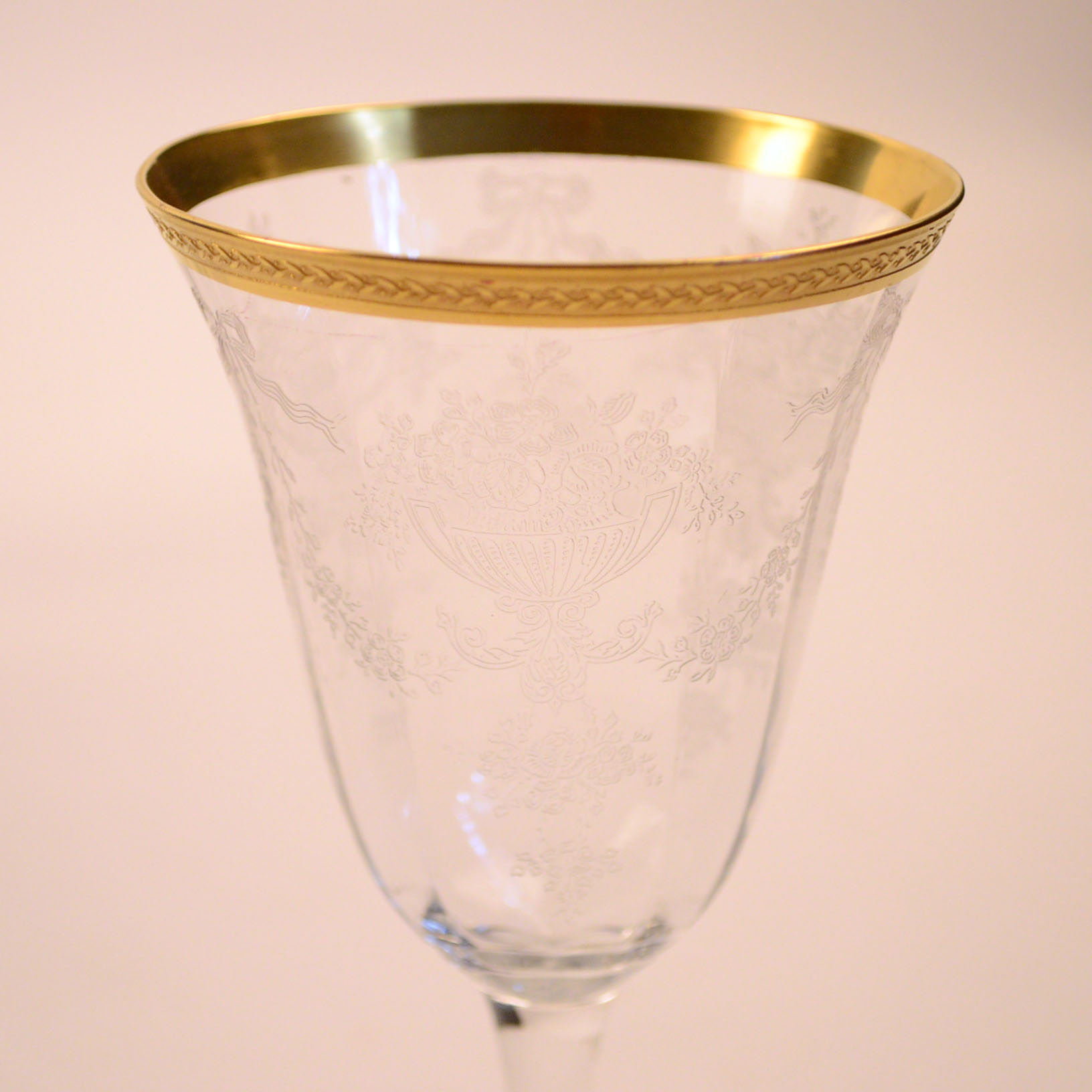 Set of Ten Wine Glasses