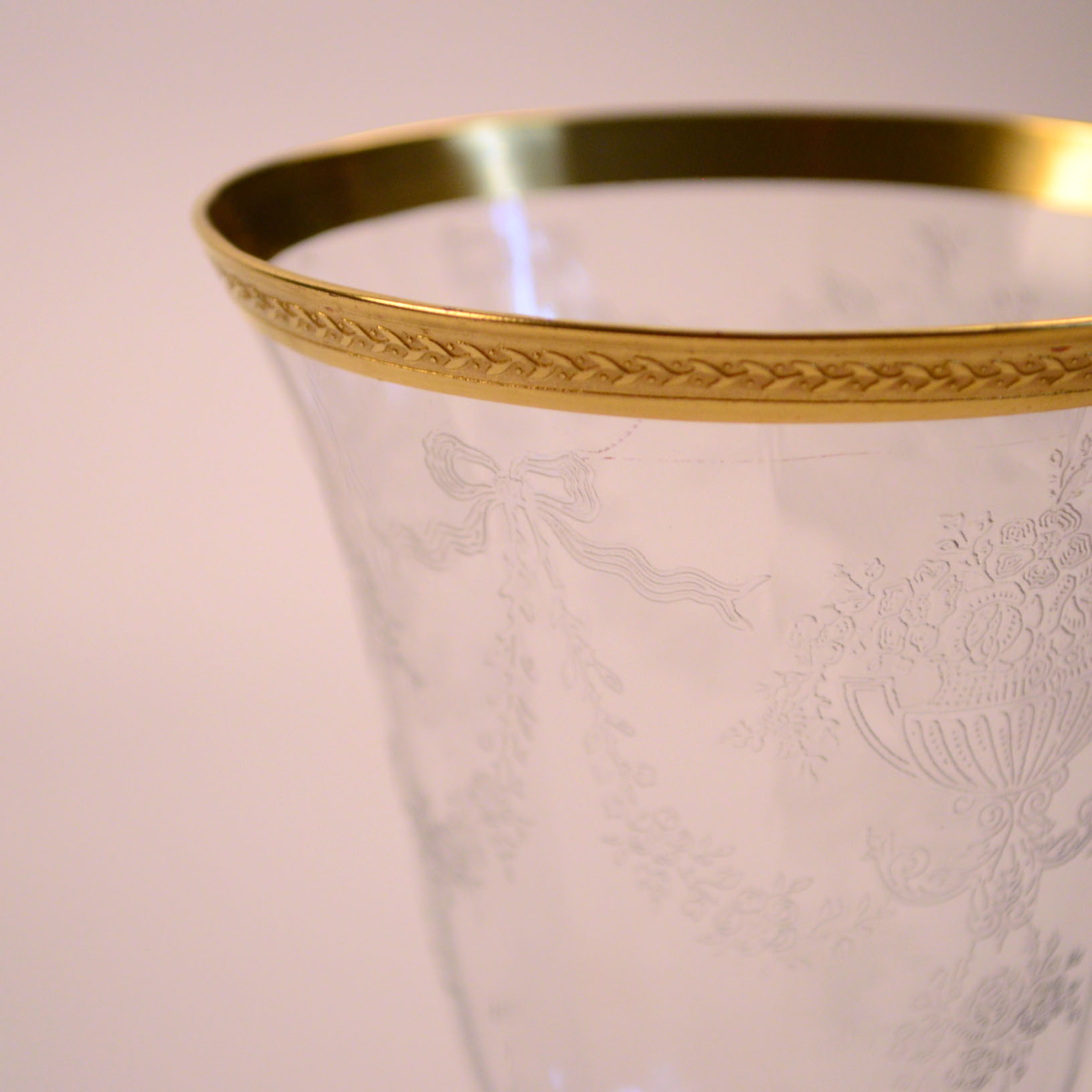 Set of Ten Wine Glasses