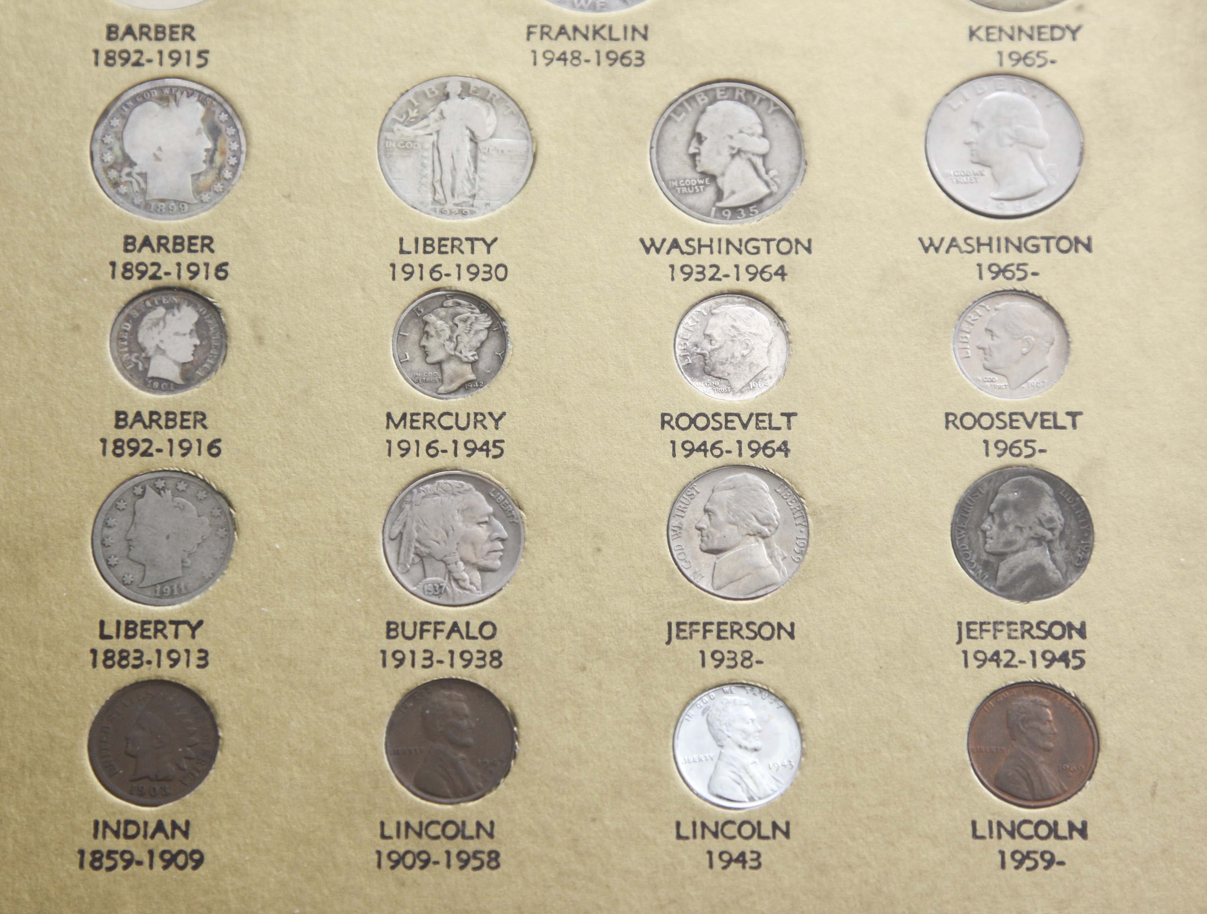 United States 20th Century Type Coins