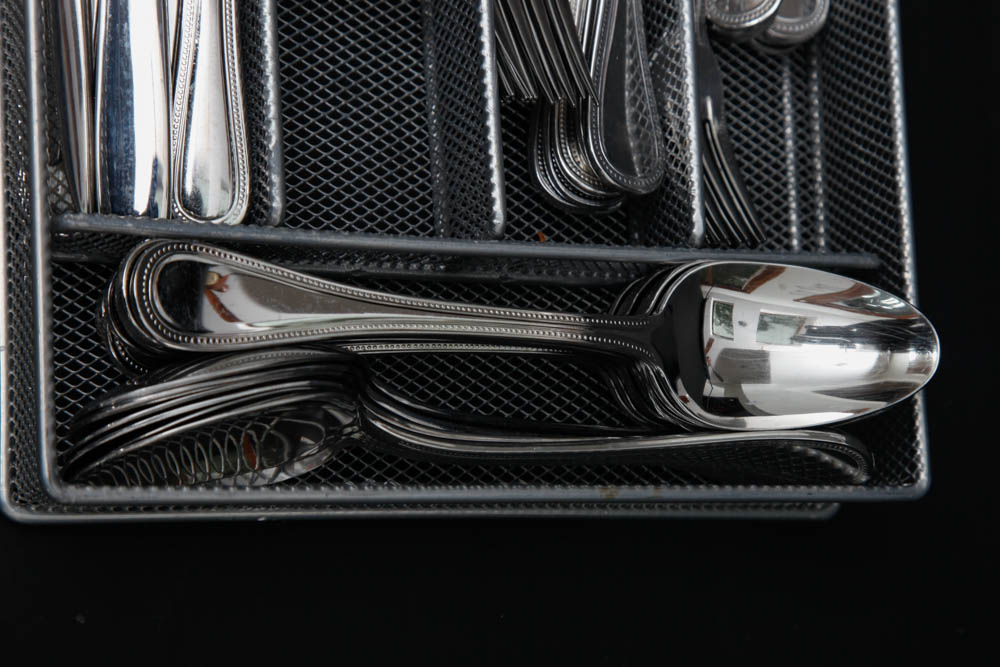 Set of Stainless Steel Flatware