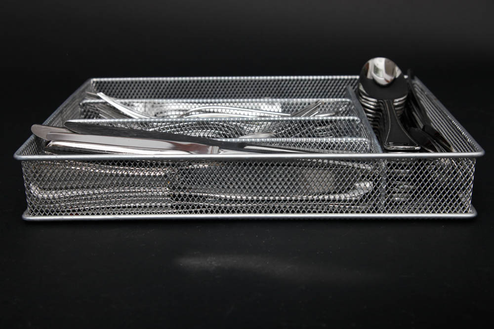 Set of Stainless Steel Flatware