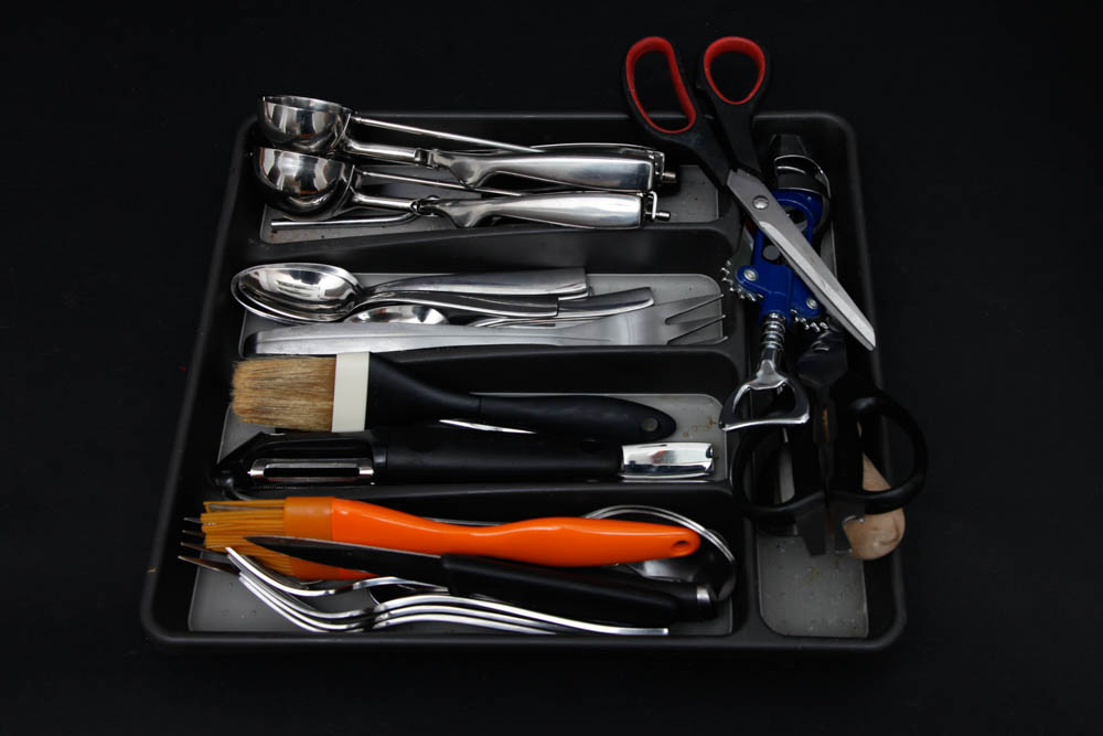 Assortment of Kitchen Utensils