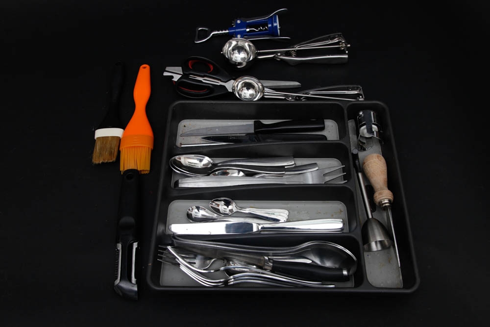 Assortment of Kitchen Utensils