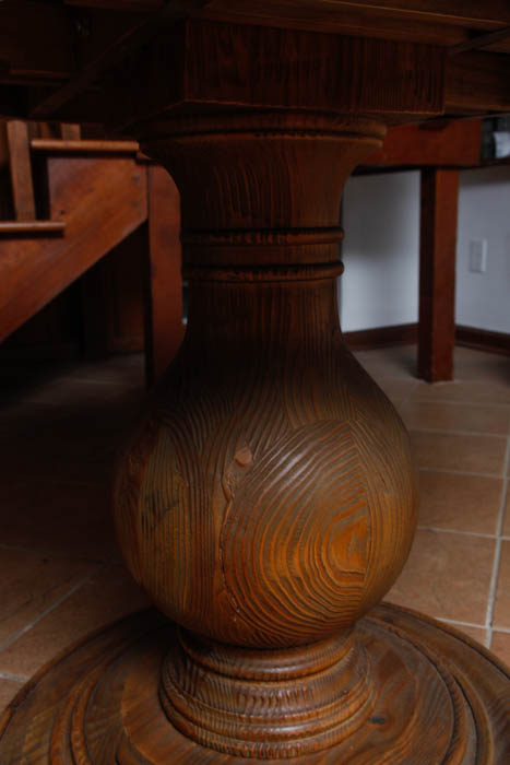 Marble Top Mahogany Table
