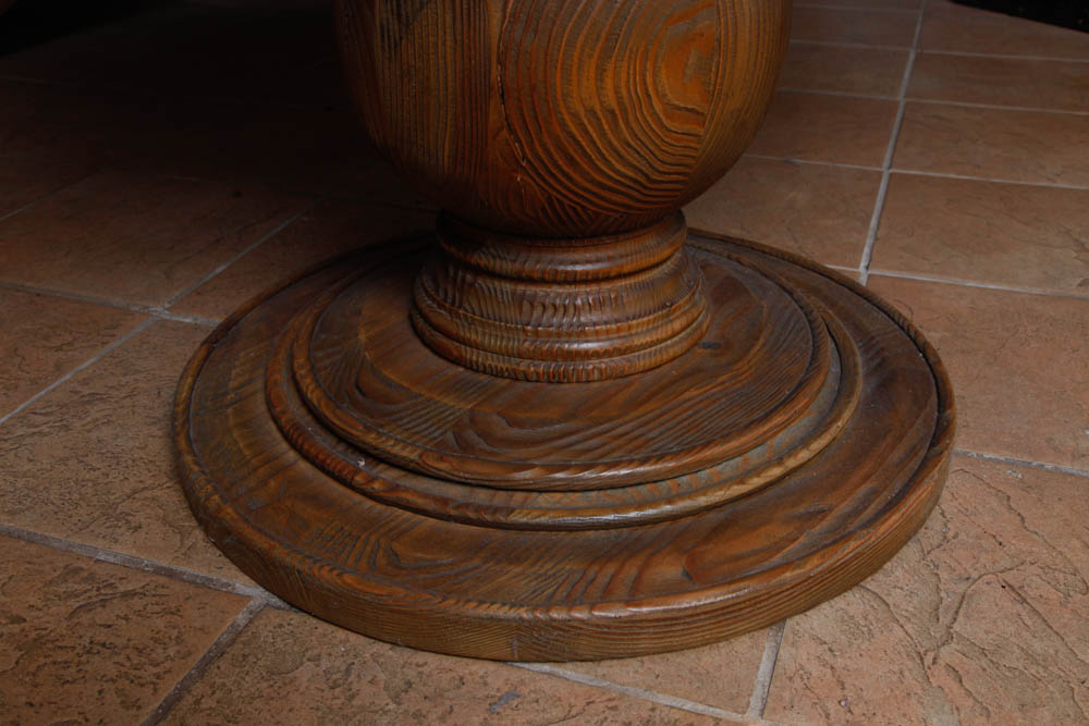 Marble Top Mahogany Table