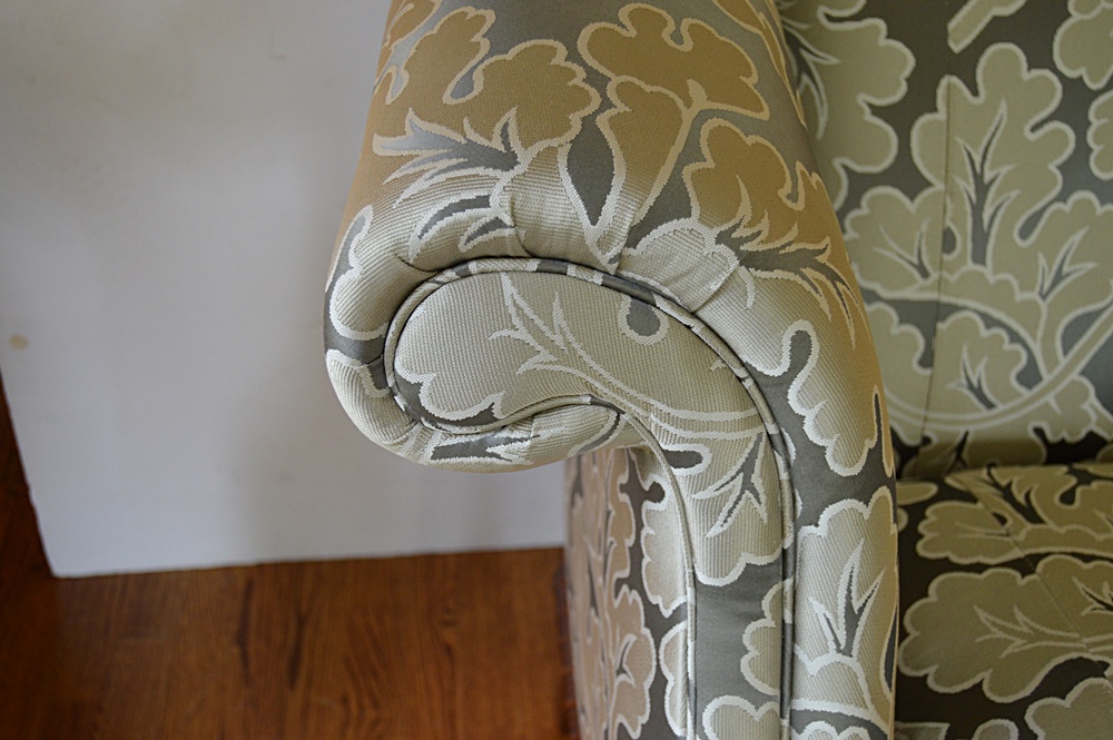 Drexel Heritage Chippendale Style Sofa in Zoffany Upholstery