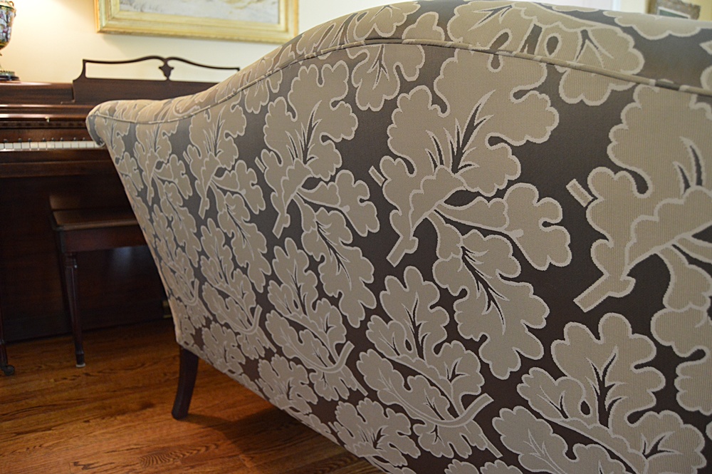 Drexel Heritage Chippendale Style Sofa in Zoffany Upholstery