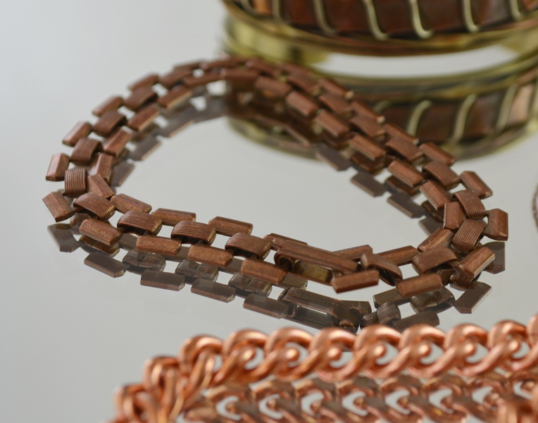 Copper Bracelets and Rings