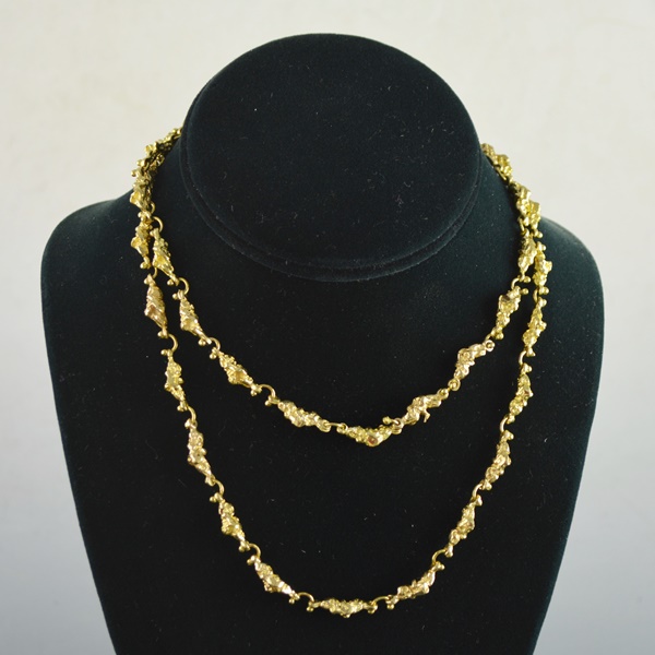 Designer Anne Dick Brutalist Necklace