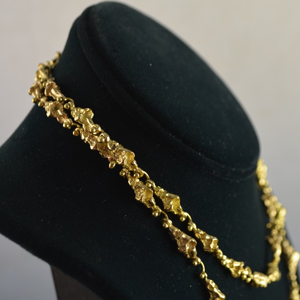 Designer Anne Dick Brutalist Necklace