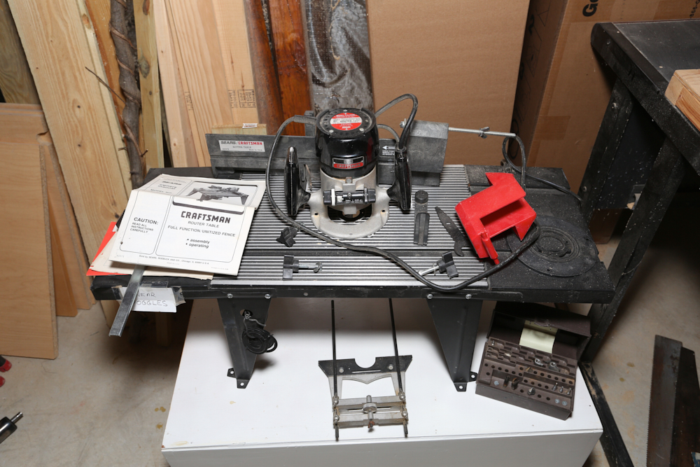 Craftsman router hotsell table for sale