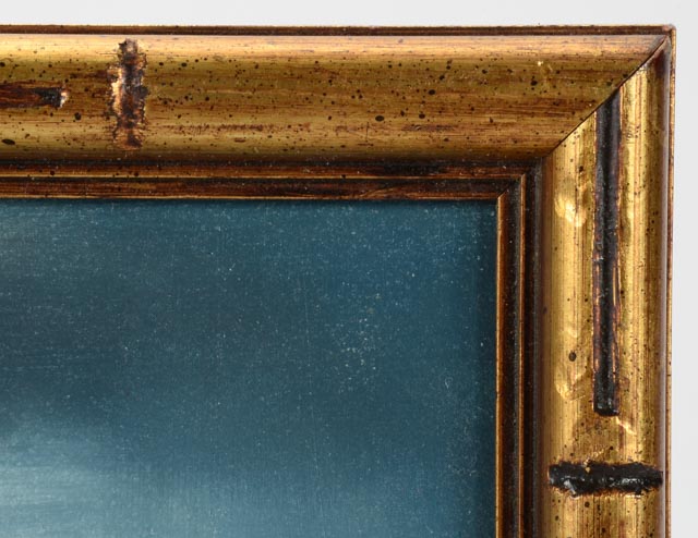 M. Martin Original Oil on Canvas Night Landscape