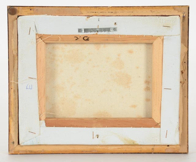 M. Martin Original Oil on Canvas Night Landscape