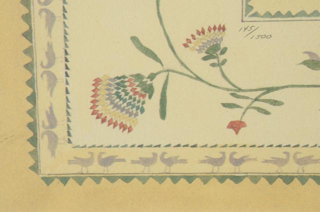 Mary Rutherford Signed LE Offset Lithograph "Desert Star"