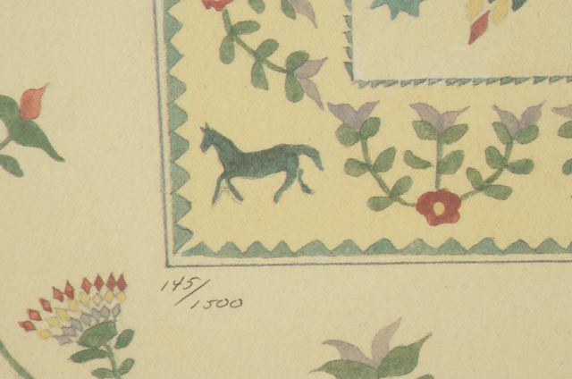 Mary Rutherford Signed LE Offset Lithograph "Desert Star"