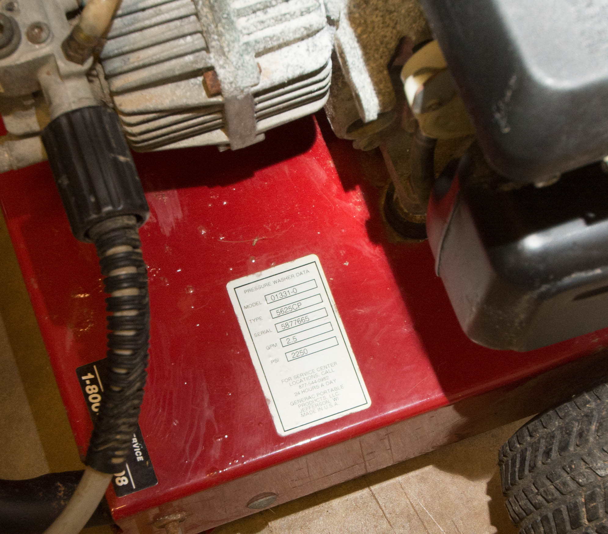 Generac 2250 PSI Pressure Washer