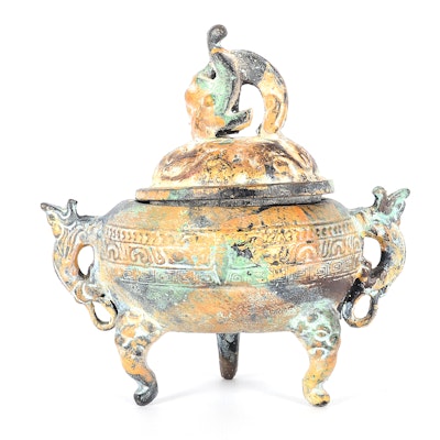 Patinated Censer Patinated Censer