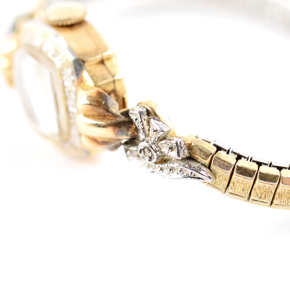 Vintage Baylor 14K Yellow Gold Women's Watch