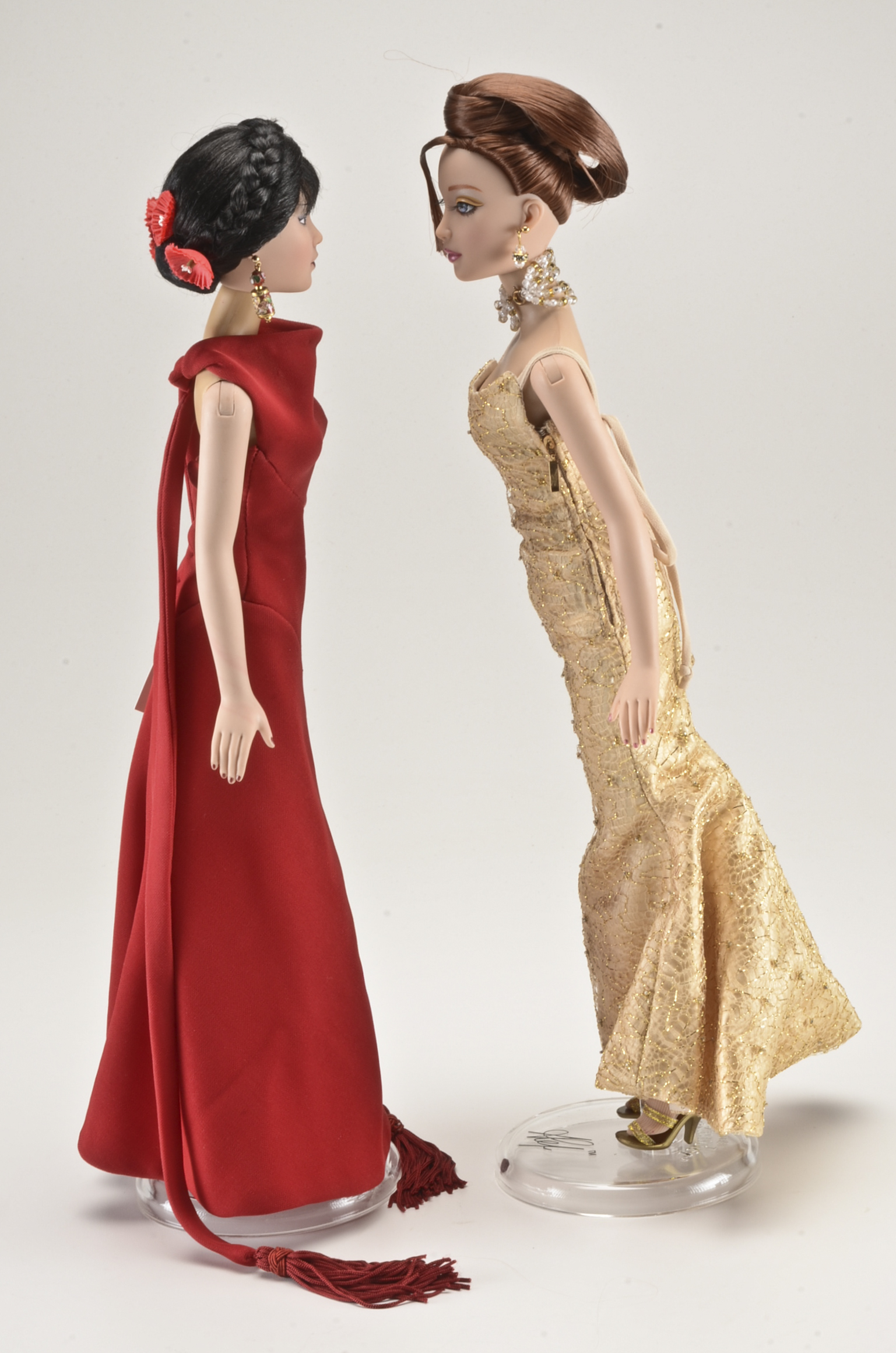 Pair of Madame Alexander "Alex" Vinyl Collector Dolls