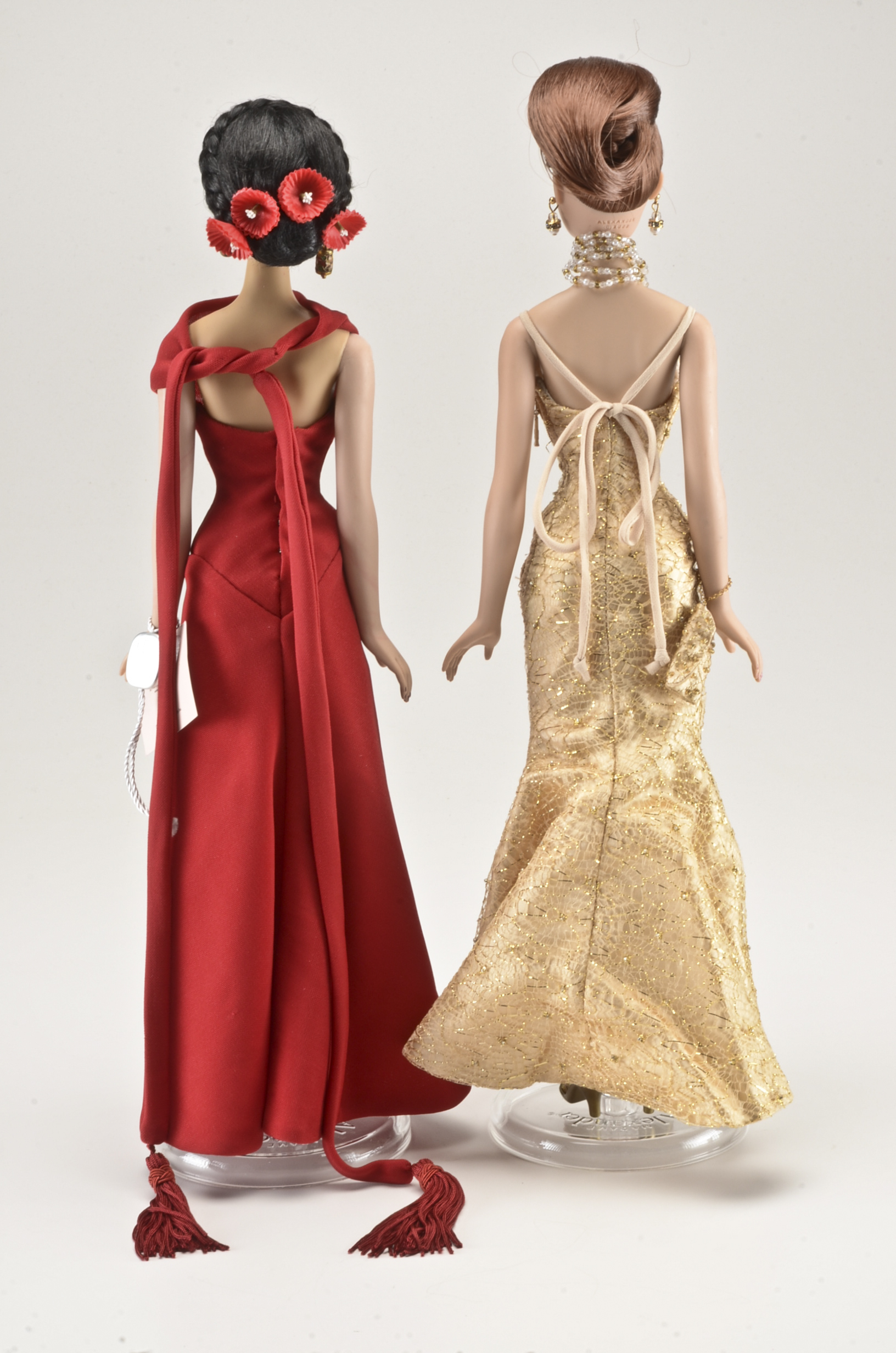 Pair of Madame Alexander "Alex" Vinyl Collector Dolls