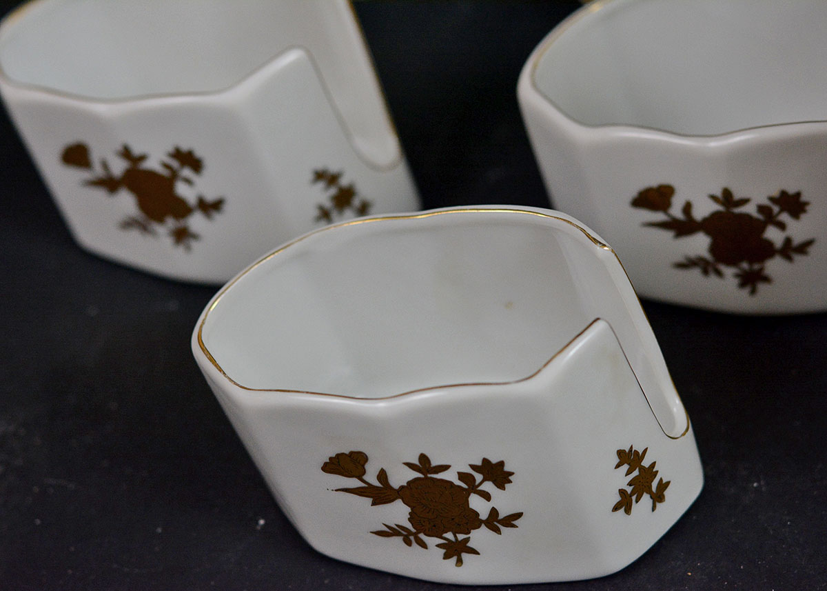 Various Teacups, Saucers, and Serving Pieces