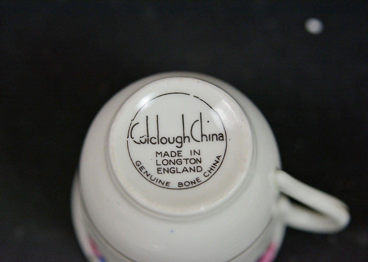 Various Teacups, Saucers, and Serving Pieces