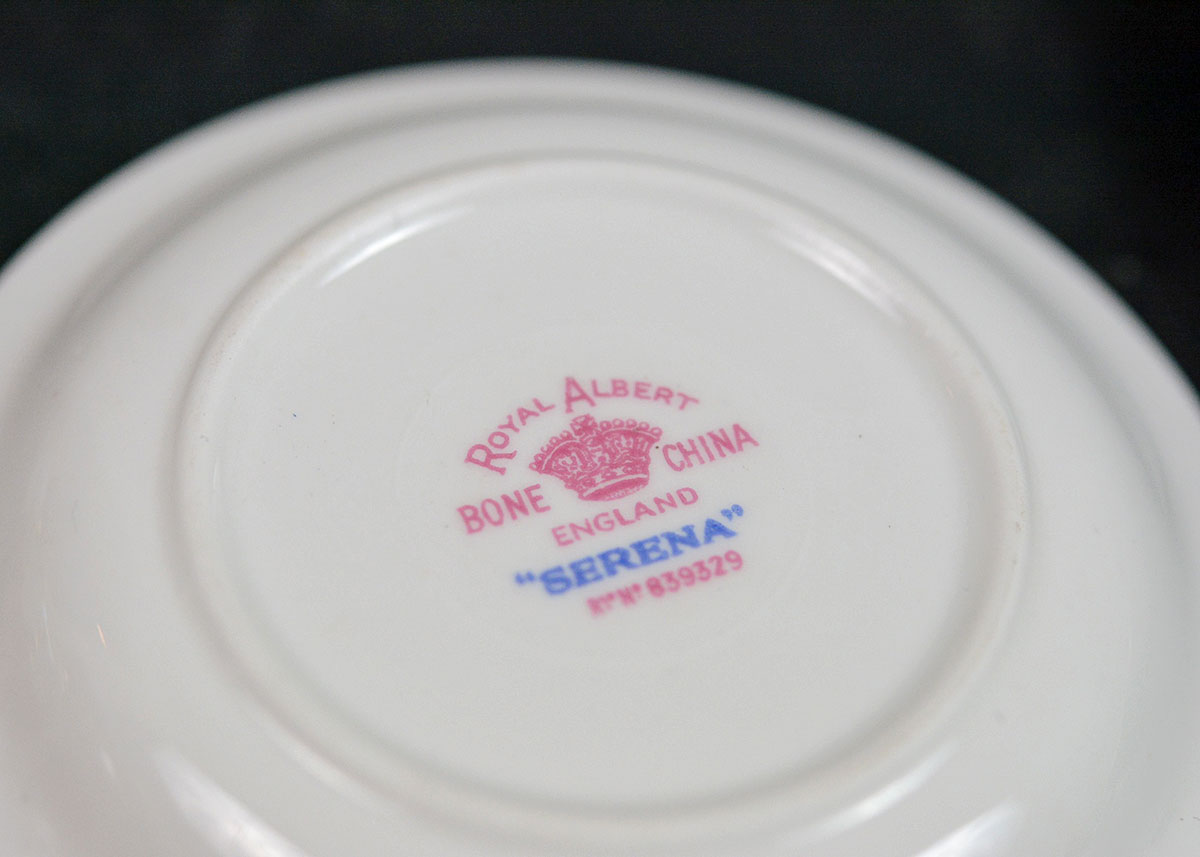 Various Teacups, Saucers, and Serving Pieces