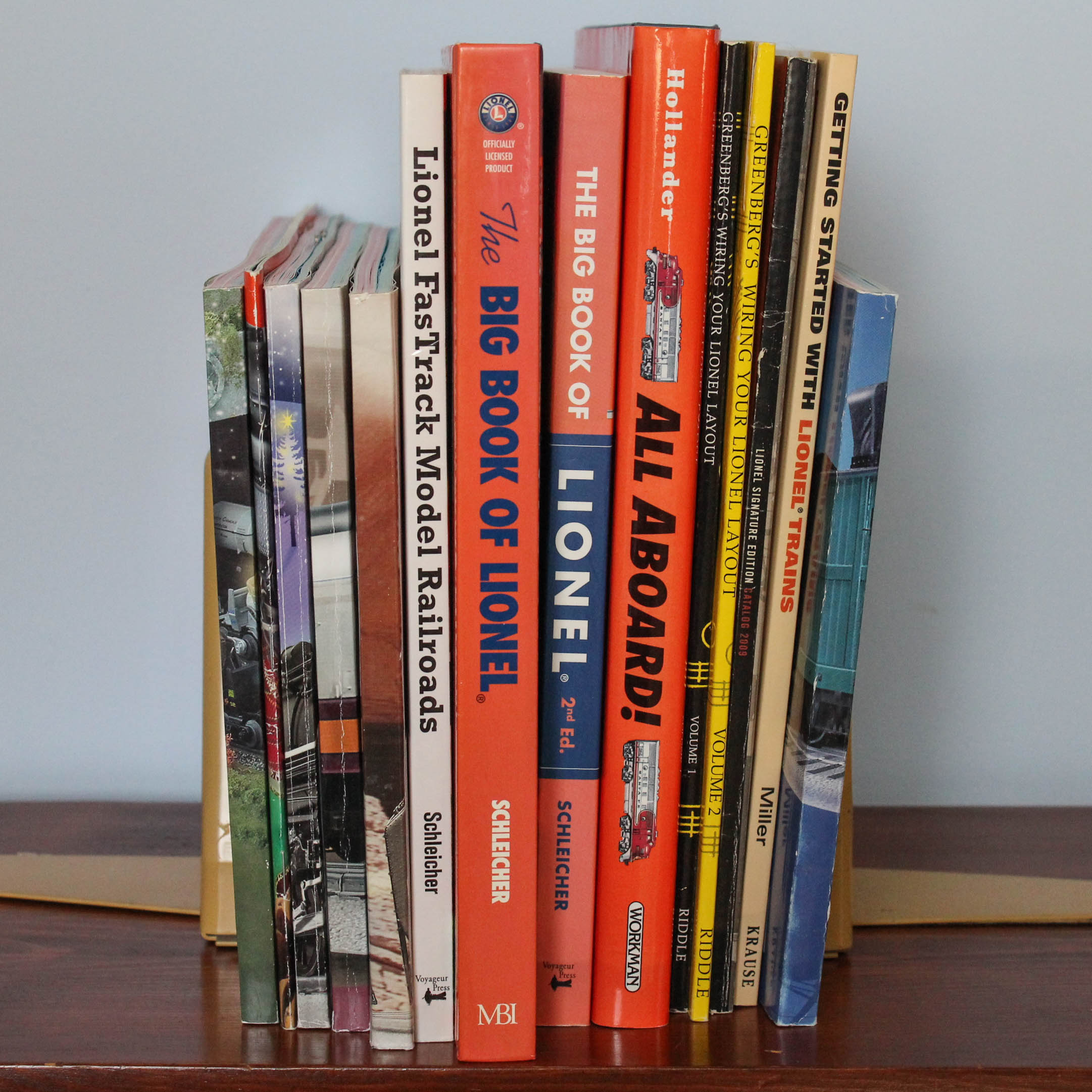 Collection of Lionel Train Books and Catalogs