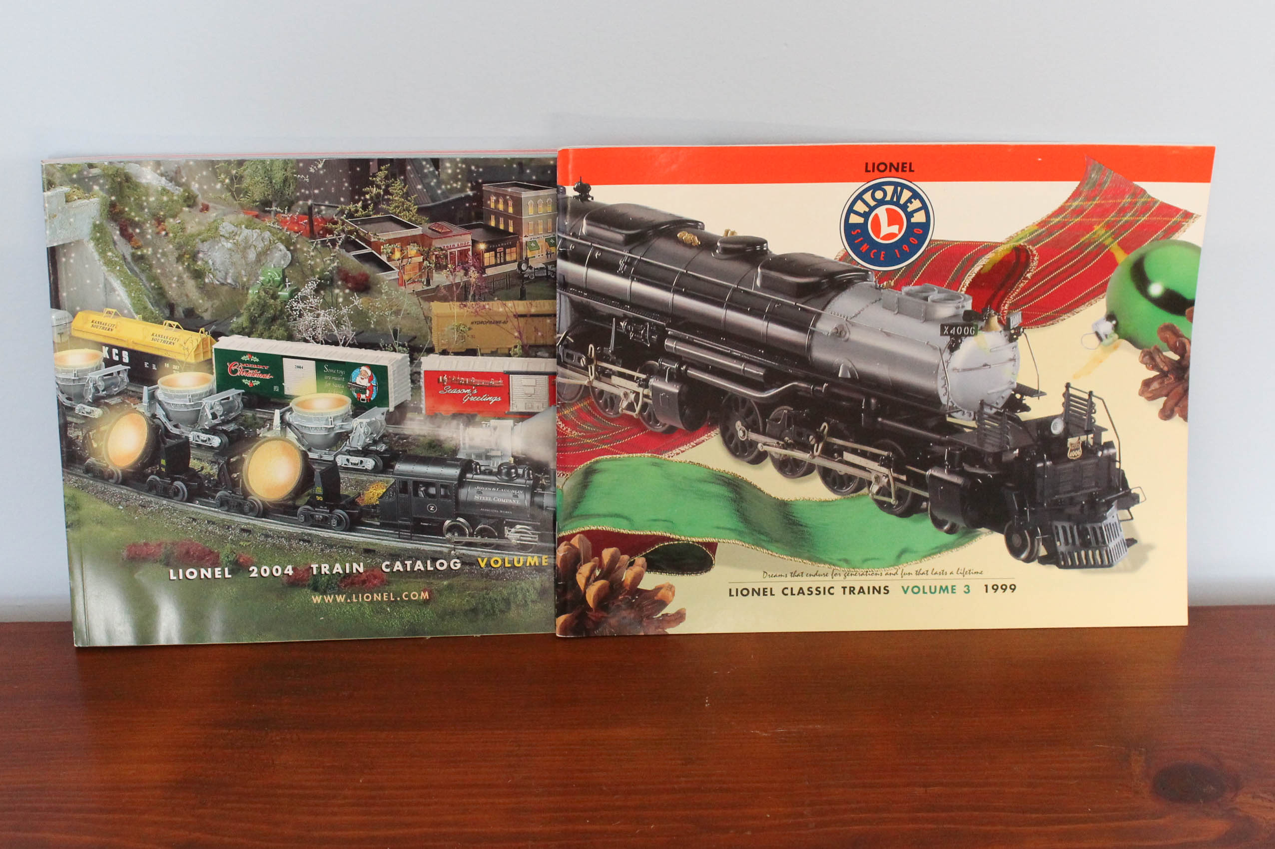 Collection of Lionel Train Books and Catalogs