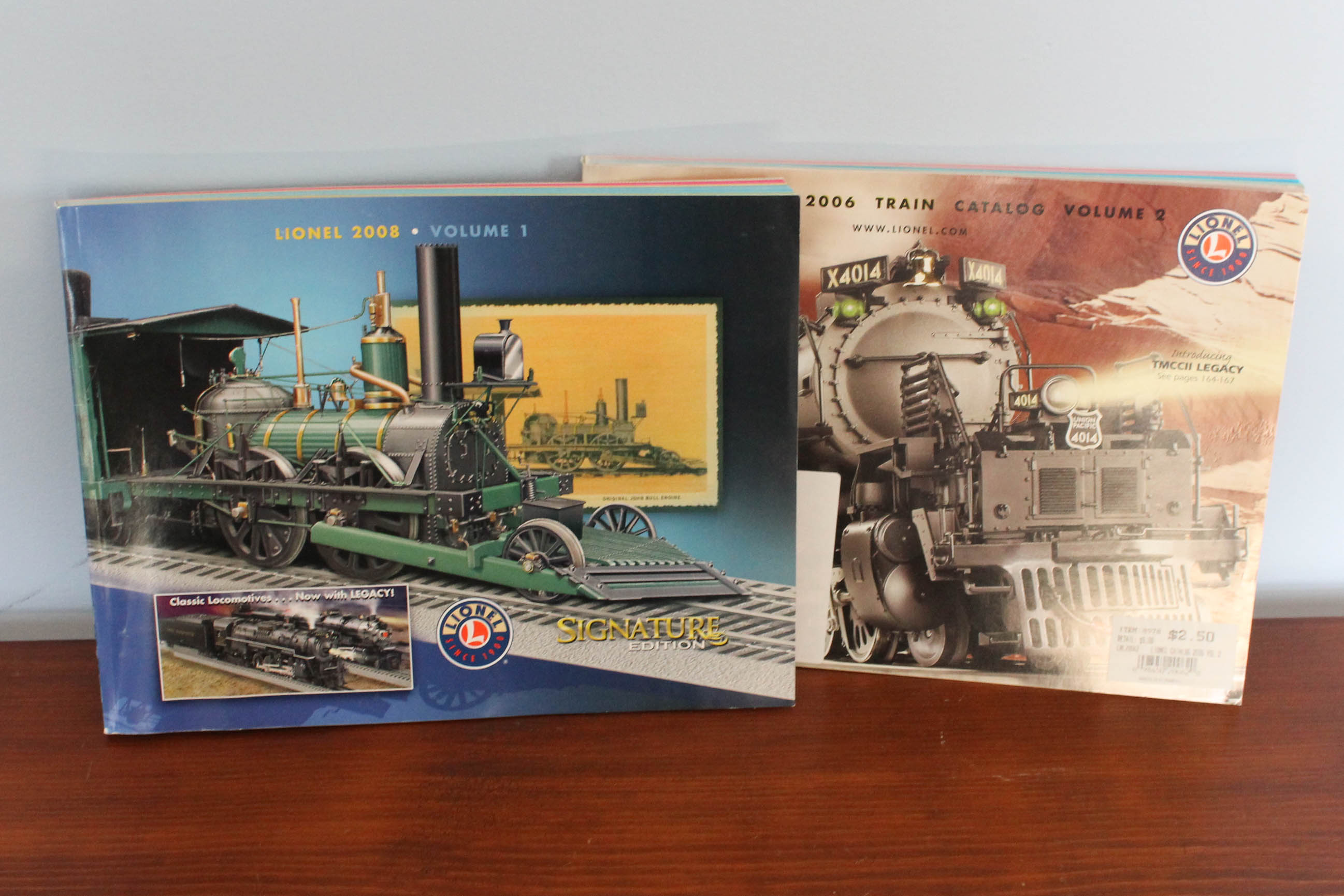 Collection of Lionel Train Books and Catalogs