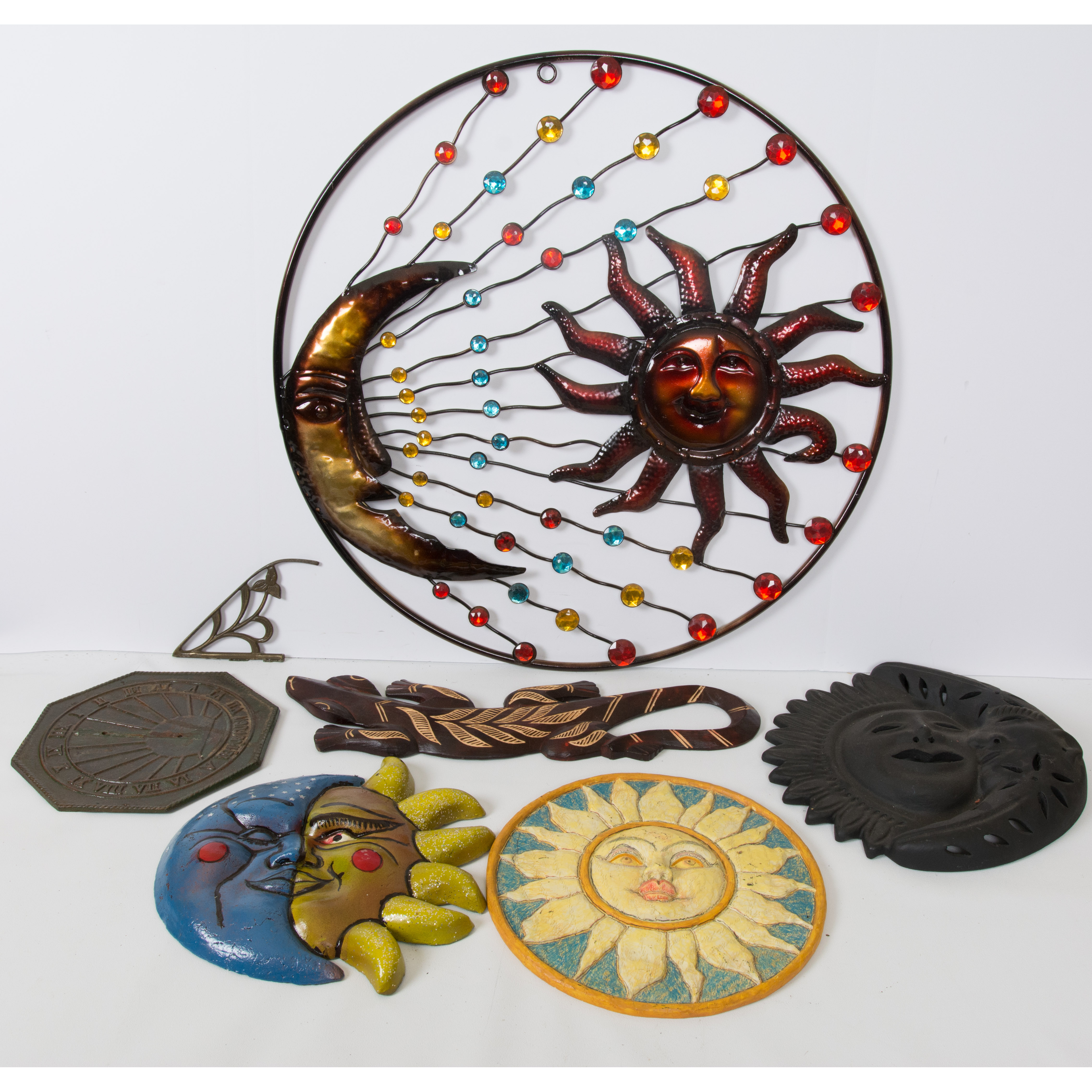 Patio Sun/Moon Decor