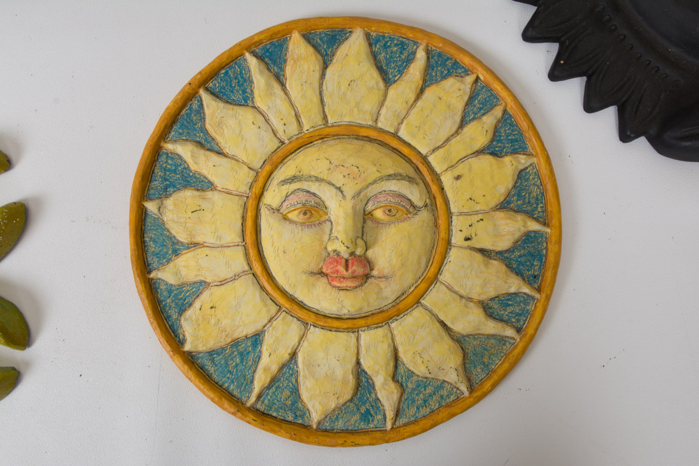 Patio Sun/Moon Decor