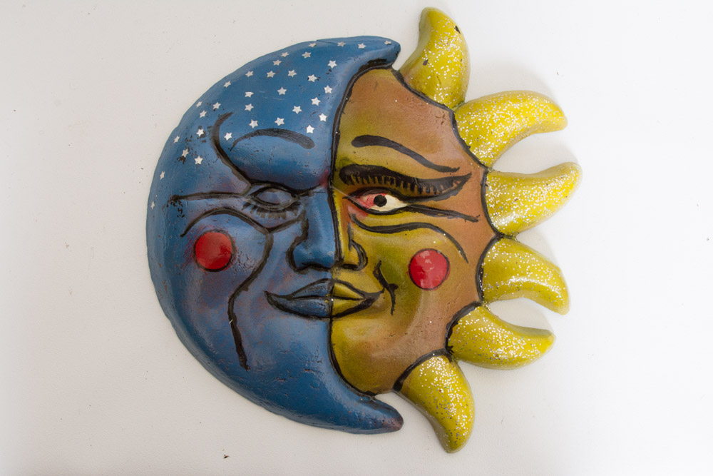 Patio Sun/Moon Decor