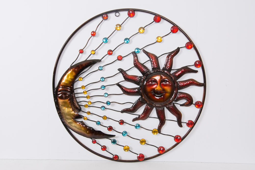 Patio Sun/Moon Decor