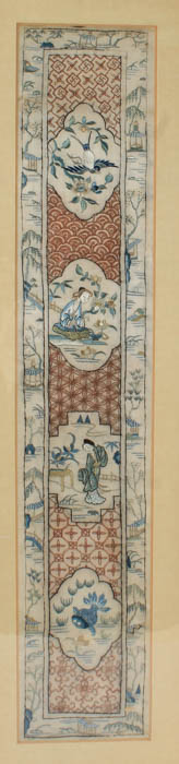 Chinese Framed Embroidered Panels