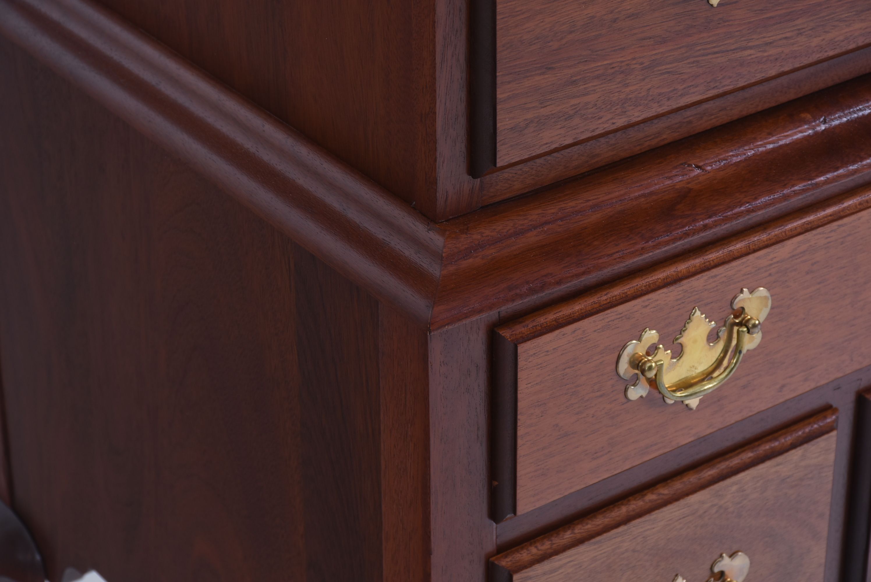 The Bartley Collection Queen Anne Style Mahogany Highboy