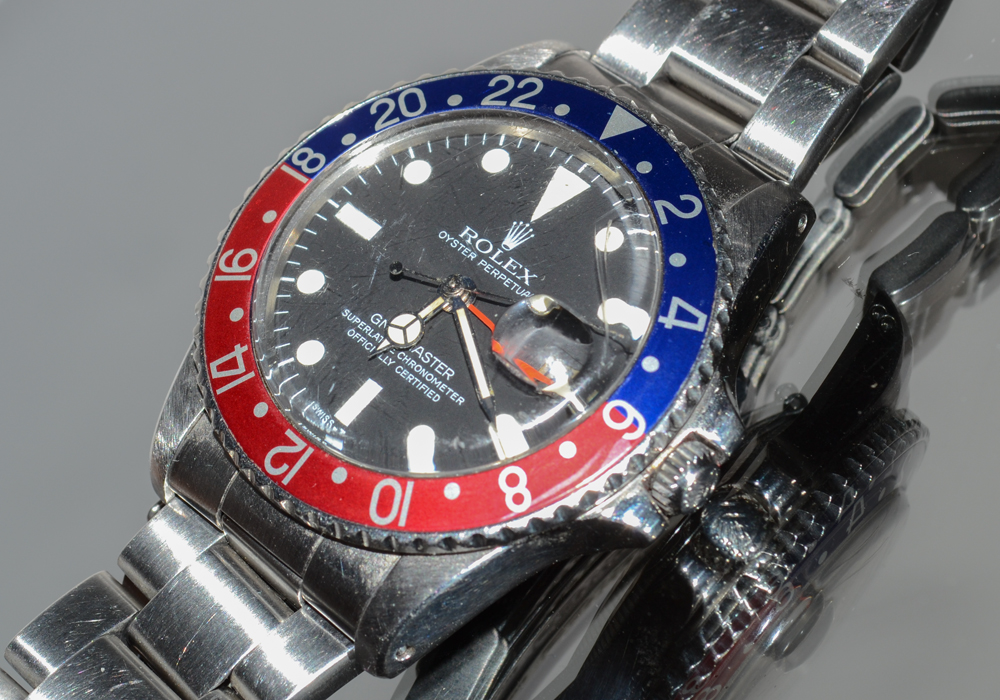 Vintage Rolex Oyster Perpetual GMT Master Men's Watch