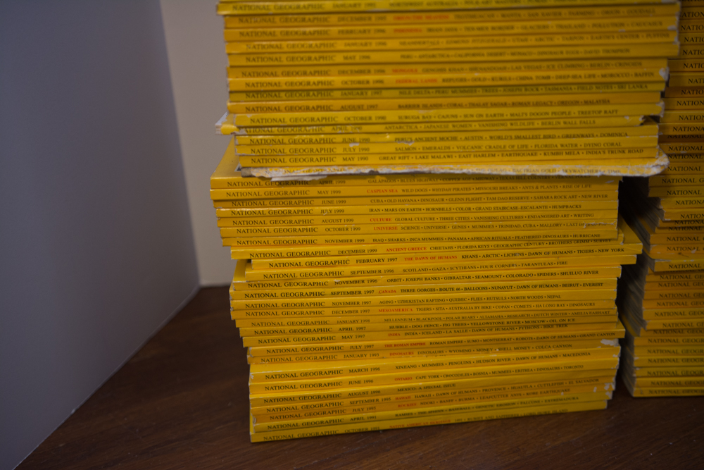 Collection of 1990's National Geographic Magazines