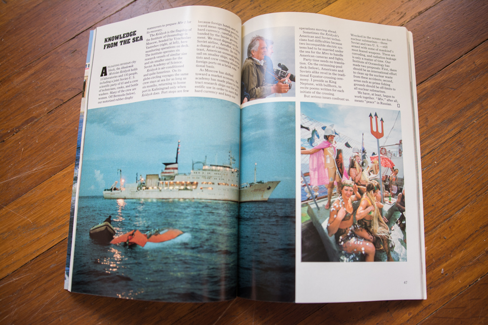 Collection of 1990's National Geographic Magazines