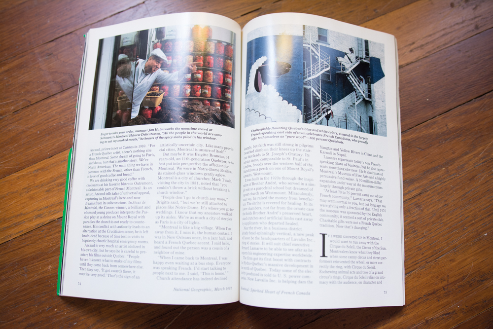 Collection of 1990's National Geographic Magazines