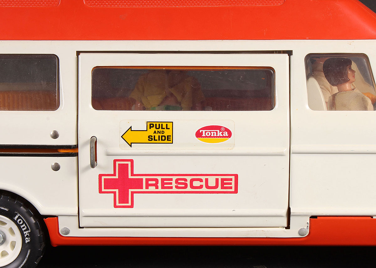Vintage Tonka Rescue Ambulance