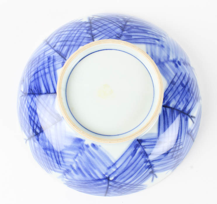 Assortment of Blue and White Ceramic Pieces