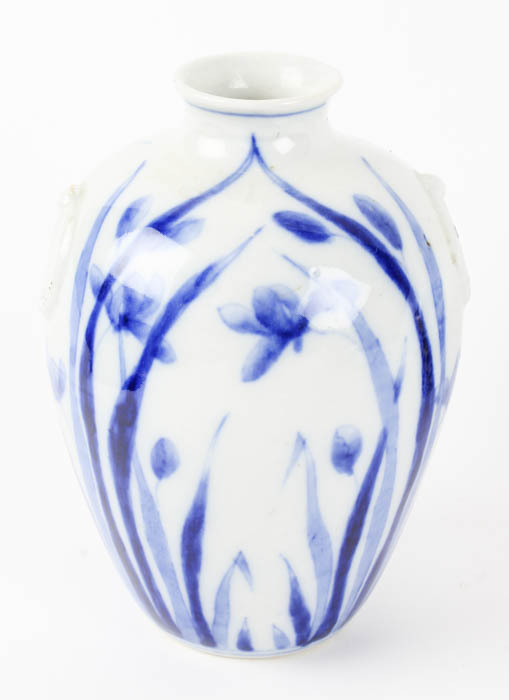 Assortment of Blue and White Ceramic Pieces