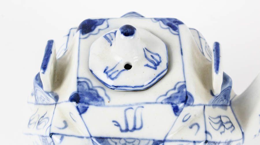 Grouping of Blue and White Ceramic Pieces