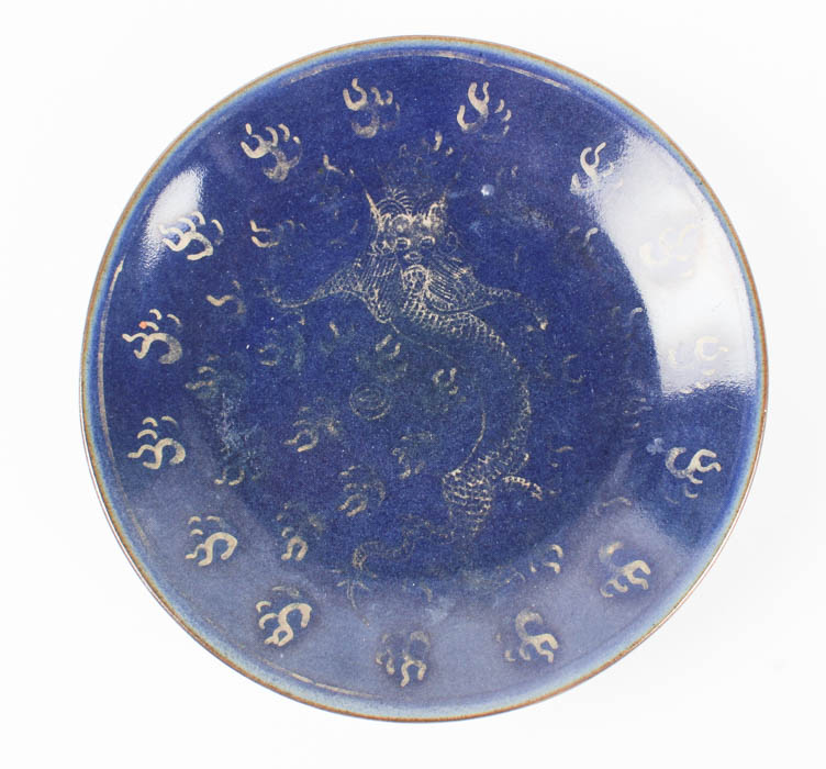 Grouping of Blue and White Ceramic Pieces