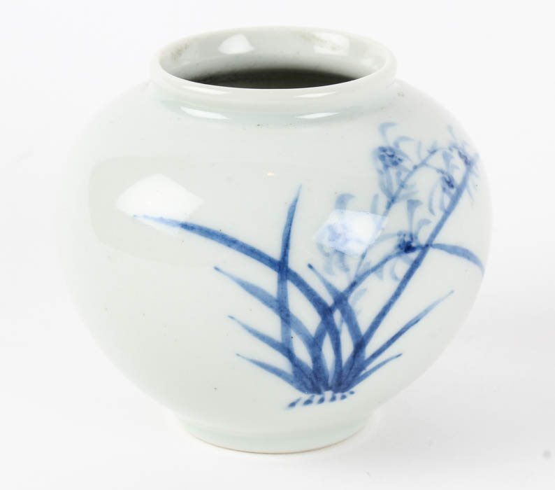 Grouping of Blue and White Ceramic Pieces