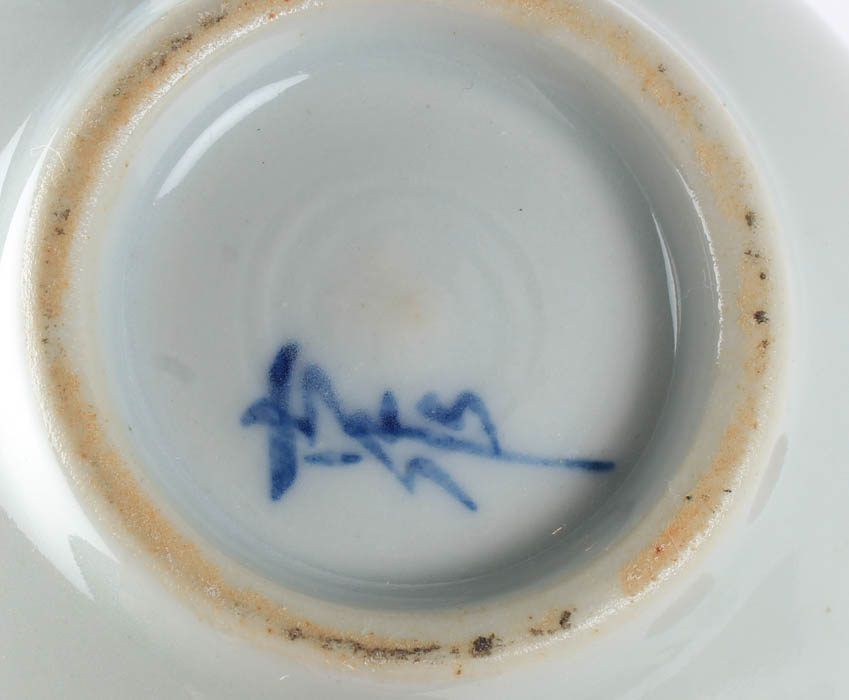 Grouping of Blue and White Ceramic Pieces