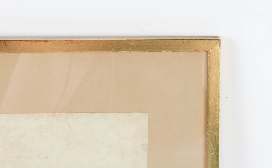 Framed Japanese Ukiyo-e Woodblock Print by Utagawa Toyohiro