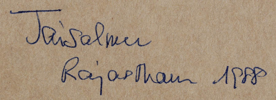 Original Rajasthani Gouache Miniature